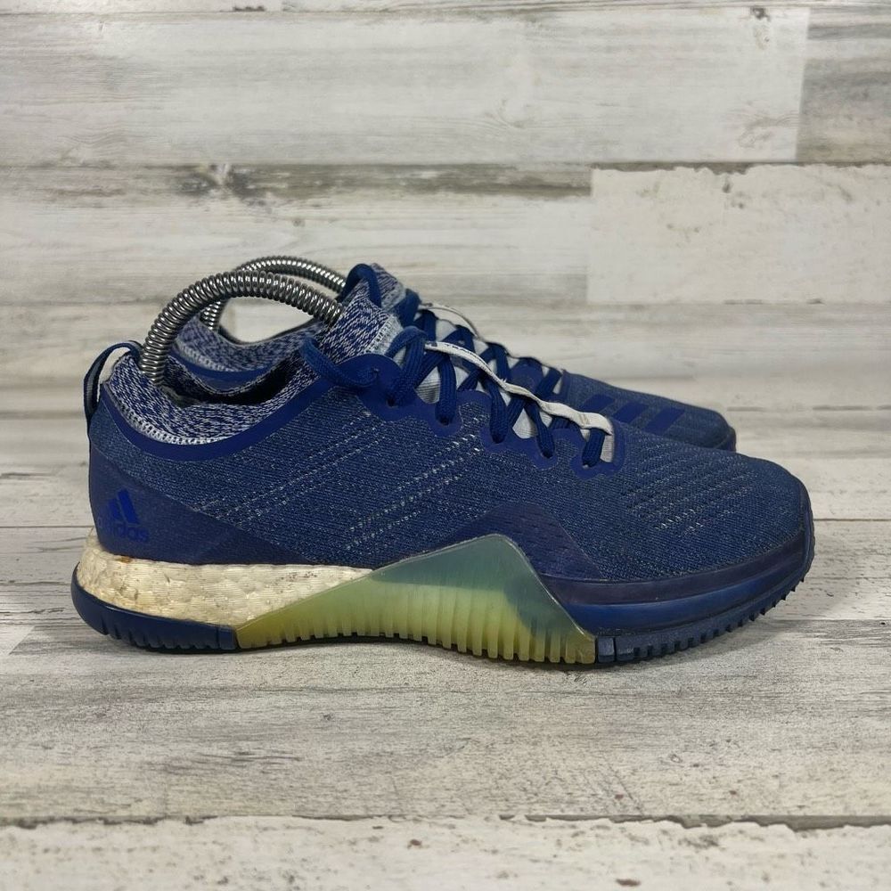 Adidas Women's Blue CrazyTrain Elite Athletic Sneaker Shoes‎ Size 7 1/2